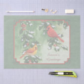 Papier Mousseline Hommes et femmes cardinales Green (Artisanat)