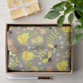 Papier Mousseline Honey Bee Sage Green (Cadeau)