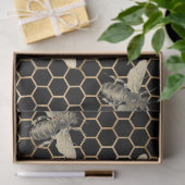 Papier Mousseline Honey Bee Series Design 8 Tissu Paper (Cadeau)