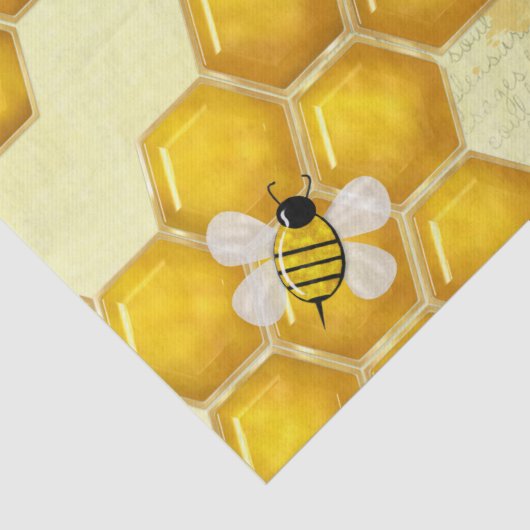 Papier Mousseline Honey Comb 3D Whimsey (Détail)