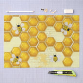 Papier Mousseline Honey Comb 3D Whimsey (Artisanat)