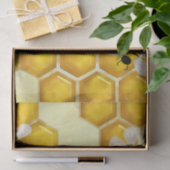Papier Mousseline Honey Comb 3D Whimsey (Cadeau)