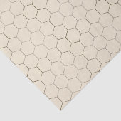 Papier Mousseline Honeycomb Patterned (Détail)