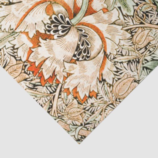 Papier Mousseline Honeysuckle, William Morris (Détail)