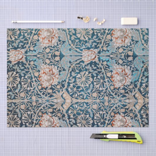 Papier Mousseline Honeysuckle, William Morris (Artisanat)