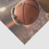 Papier Mousseline Hoops and Hangs : Le Slam Dunking Sloth, (Détail)