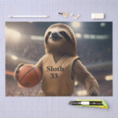 Papier Mousseline Hoops and Hangs : Le Slam Dunking Sloth, (Artisanat)