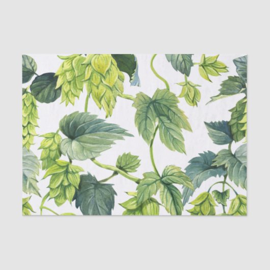 Papier Mousseline Hops, Beer Faveur Tissue Papier (Recto)