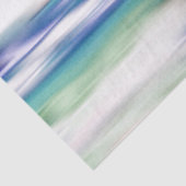 Papier Mousseline Horizon Turquoise (Détail)