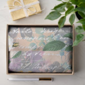 Papier Mousseline Horloge vintage et découpage Rose (Cadeau)