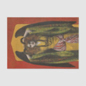 Papier Mousseline Horned Angel Tissue Paper (Recto)