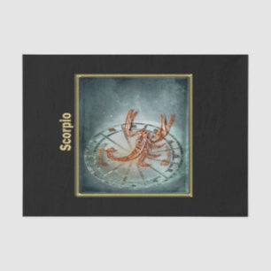 Papier Mousseline Horoscope de conception d'astrologie de zodiaque
