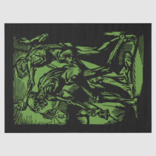 Papier Mousseline Horreurs sans fin des mineurs morts pour Halloween