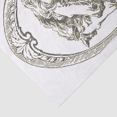 Papier Mousseline Horse Cameo (Détail)