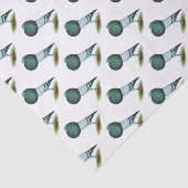 Papier Mousseline Horseman Pouter Pigeon Blue (Détail)