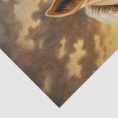 Papier Mousseline Horses Lighthouse & Ocean Scene (Détail)