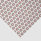 Papier Mousseline Horseshoe Christmas Wreath (Détail)