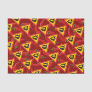 Papier Mousseline Hot pepper danger