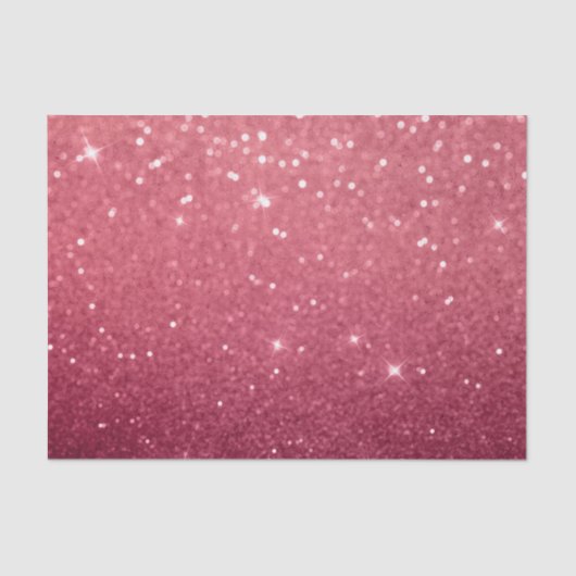 Papier Mousseline Hot rose Girl Bokeh Twinkle Sparkle Parties scinti (Recto)