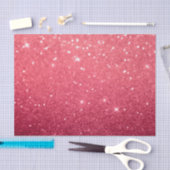 Papier Mousseline Hot rose Girl Bokeh Twinkle Sparkle Parties scinti (Artisanat)