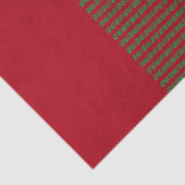 Papier Mousseline Houx de Noël (Détail)