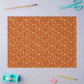 Papier Mousseline Houx doré (Artisanat)