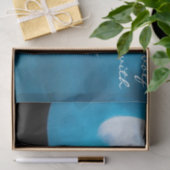 Papier Mousseline Howling Wolf Decoupage (Cadeau)