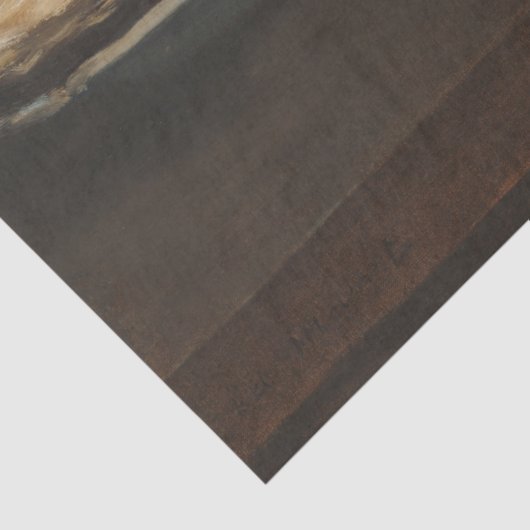 Papier Mousseline Huîtres (par Edouard Manet) (Détail)