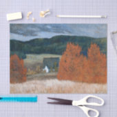 Papier Mousseline Humeur automnale par Jamtland par Helmer Osslund (Artisanat)