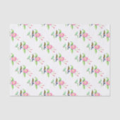 Papier Mousseline Humingbird Et Hybiscus (Recto)