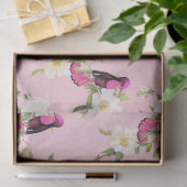 Papier Mousseline Humming Birds Series Design Dix-sept (Cadeau)