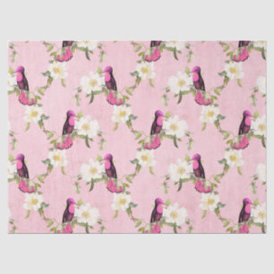 Papier Mousseline Humming Birds Series Design Dix-sept