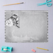 Papier Mousseline Humpty Dumpty Alice au pays des merveilles (Artisanat)