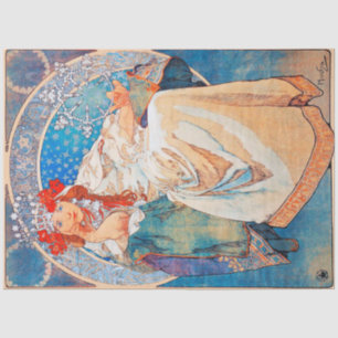 Papier Mousseline Hyacinth, Mucha