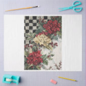 Papier Mousseline Hydragea de Noël (Artisanat)