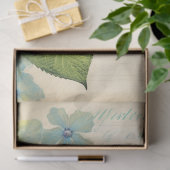 Papier Mousseline Hydrangea Blue dream ephemera (Cadeau)