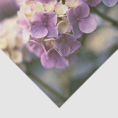 Papier Mousseline Hydrangea Découpe Ensoleillée Lavande Jaune (Détail)