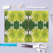Papier Mousseline Hydrangea Limelight Vert Chartreuse Élégant (Artisanat)