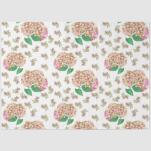 Papier Mousseline Hydrangea Watercolor Series Design 1