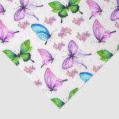 Papier Mousseline Hydrangea Watercolor Series Design 5 (Détail)