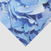 Papier Mousseline Hydrangée bleu clair (Détail)
