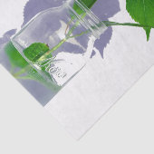 Papier Mousseline Hydrangée rose rose fleur rose (Détail)