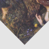 Papier Mousseline Hylas et les Nymphes, par J W Waterhouse Decoupage (Détail)