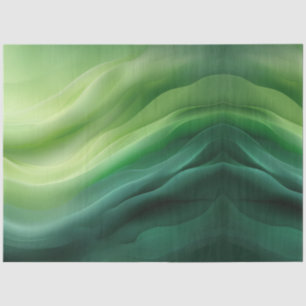 Papier Mousseline Hymne vert en mouvement