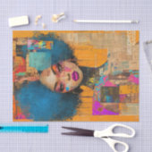 Papier Mousseline I C U Collection1 (Artisanat)