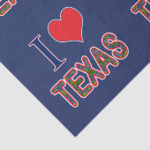 Papier Mousseline I (Coeur) Love Texas Bluebonnet (Détail)