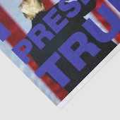 Papier Mousseline I Miss Président Trump (Détail)