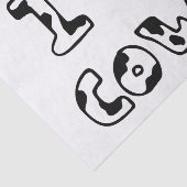 Papier Mousseline I vaches à coeur (Détail)