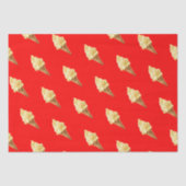 Papier Mousseline Ice-cream Vivid red (Recto)