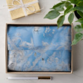 Papier Mousseline Iceberg bleu Cool (Cadeau)